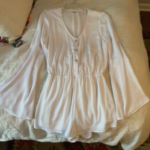 Show me Your Mumu white Romper
